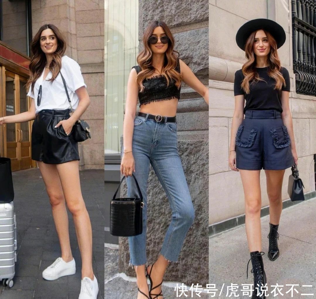 配色|中年女人夏季别总穿阔腿裤，掌握这4个技巧，短裤也能穿出潮流范
