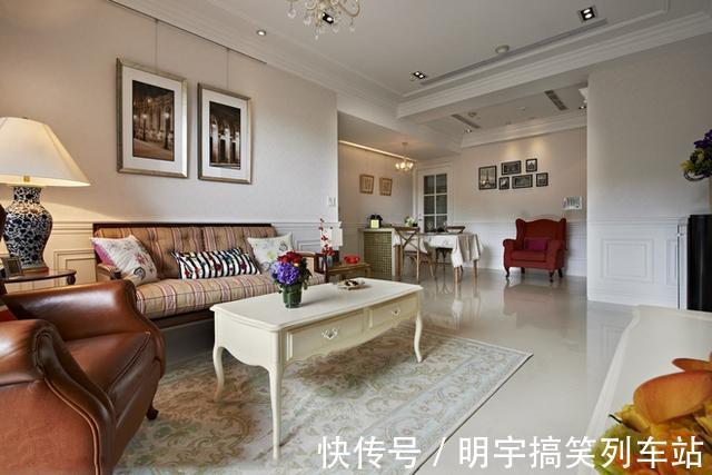 家具|晒晒120平新房，家具选的很棒，简单漂亮不拥挤，特喜欢大露台！