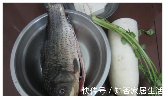 鲫鱼|夏天吃鱼最合适,加一块萝卜,不用油炸不用炒,3斤的鱼都不够吃