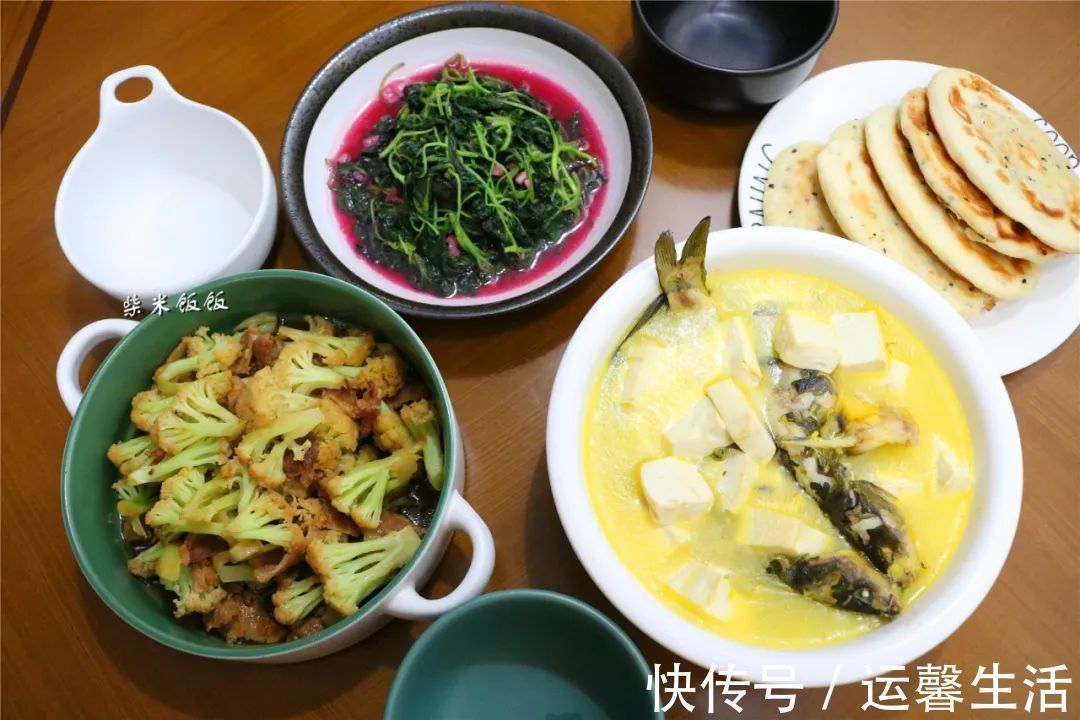 我家一日三餐,餐餐用心做,网友这饭菜适合瘦子吃