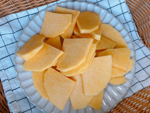  面团|南瓜花样馒头，只要一次发酵省时省力，香甜有嚼劲，比买的还好吃