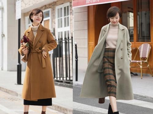 今年火了一种穿搭，叫“外套+裤裙”，时髦又保暖，矮个子也能穿