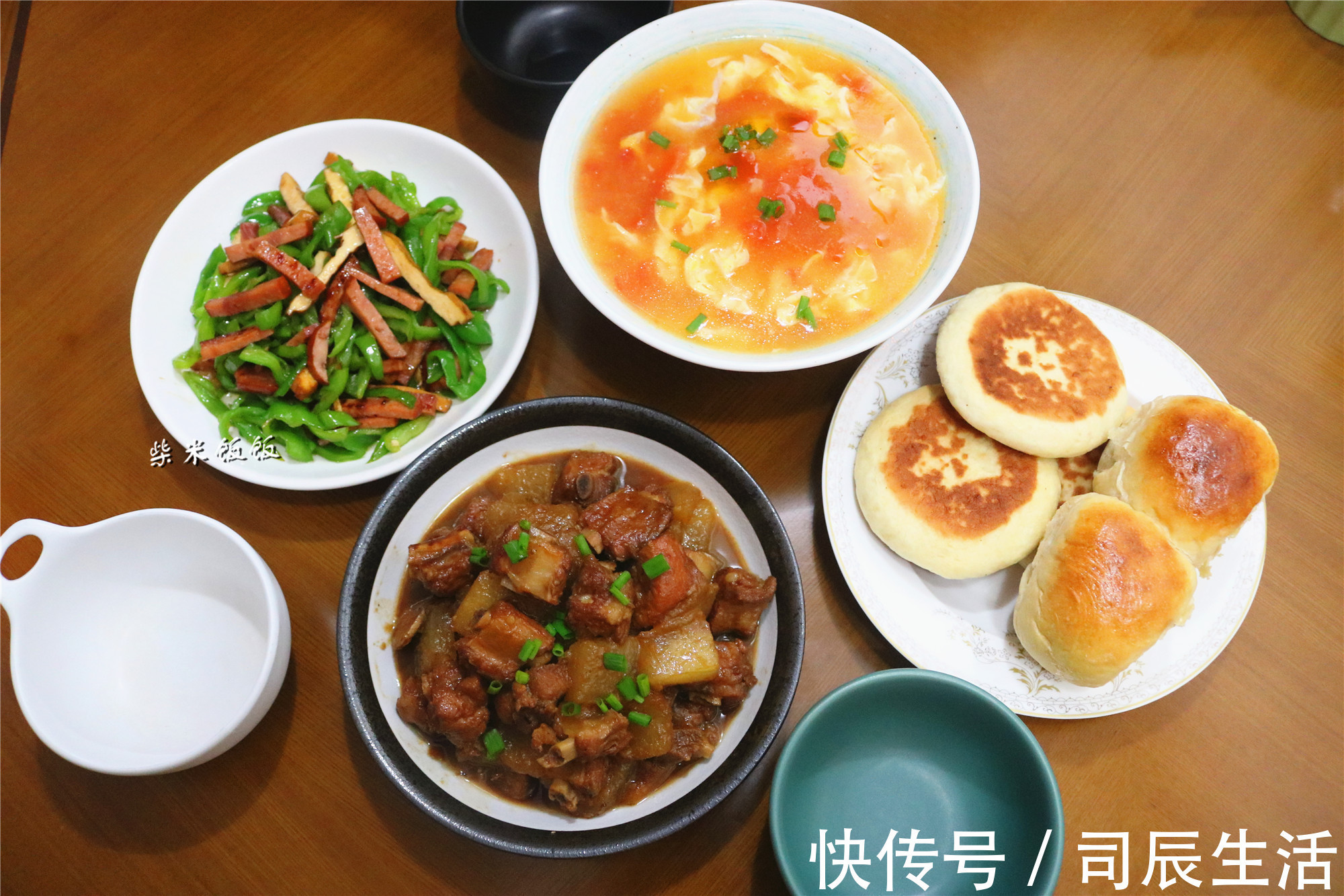 实惠|我家晚餐，2个家常菜1个汤，成本不到50元，网友真实惠