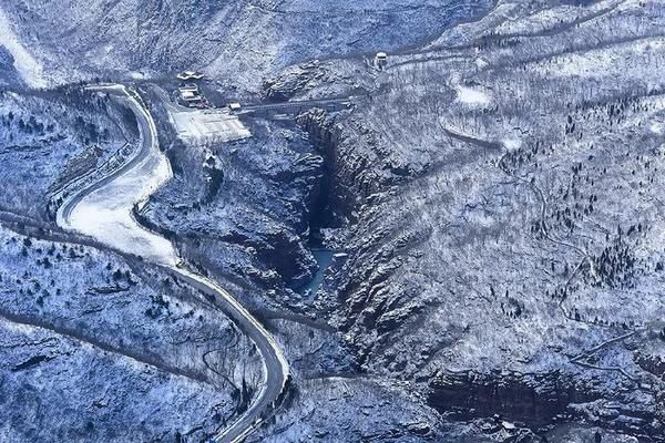 大河客户端|组图 ? 大雪纷飞，银装素裹，云台山宛若童话世界