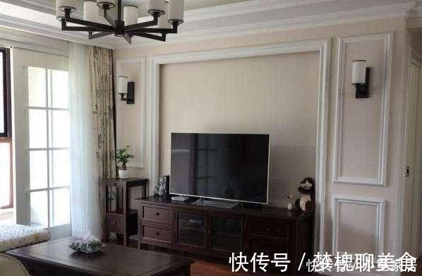 石膏线|客厅不要傻傻装电视墙了，装这种更省钱漂亮，后悔我家才发现