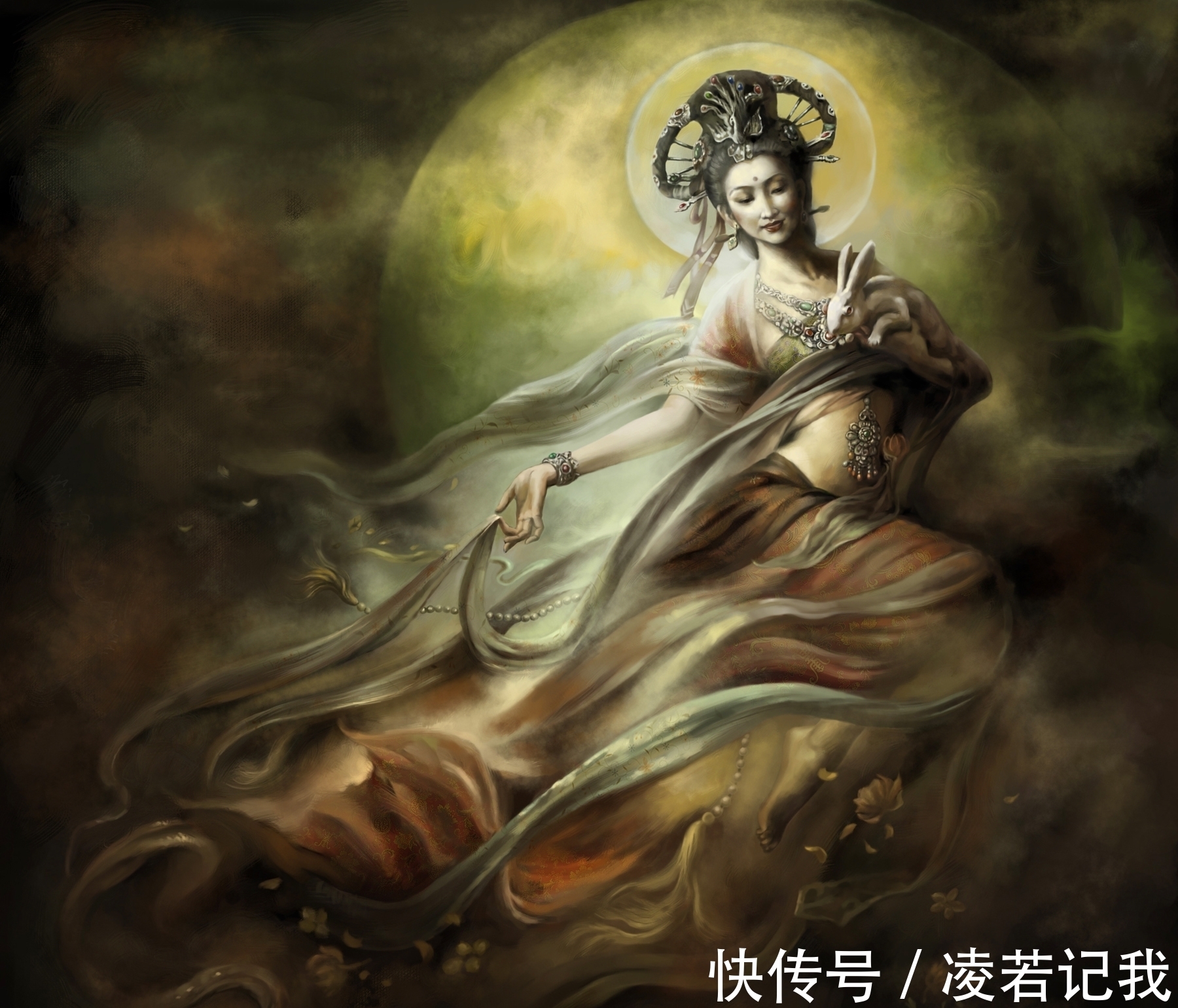 月球|离奇！印度神话记录了一场战争：中国嫦娥奔月，为了和人族抢飞船