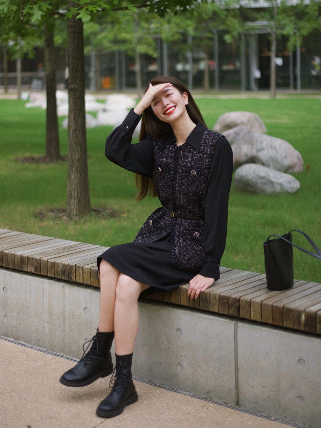 时尚感|秋季怎么穿出时尚感？西装搭配直筒裤干练利落，保暖又舒适