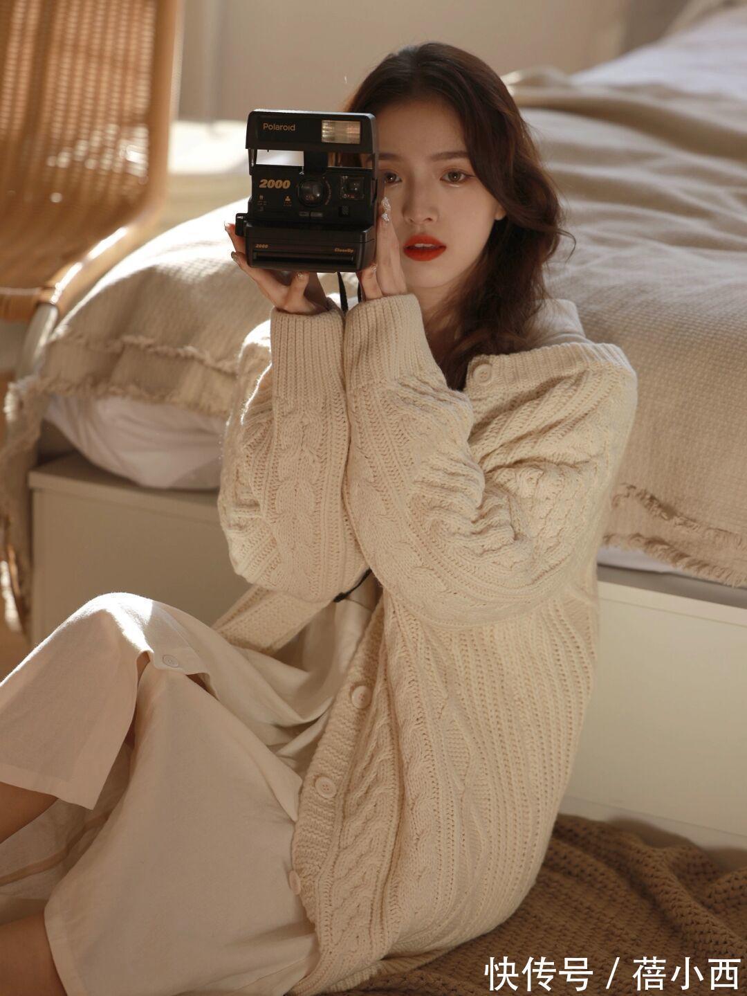 版型 “毛衣开衫”永不过时,选对款式就能成为女神,单穿、叠穿都好看