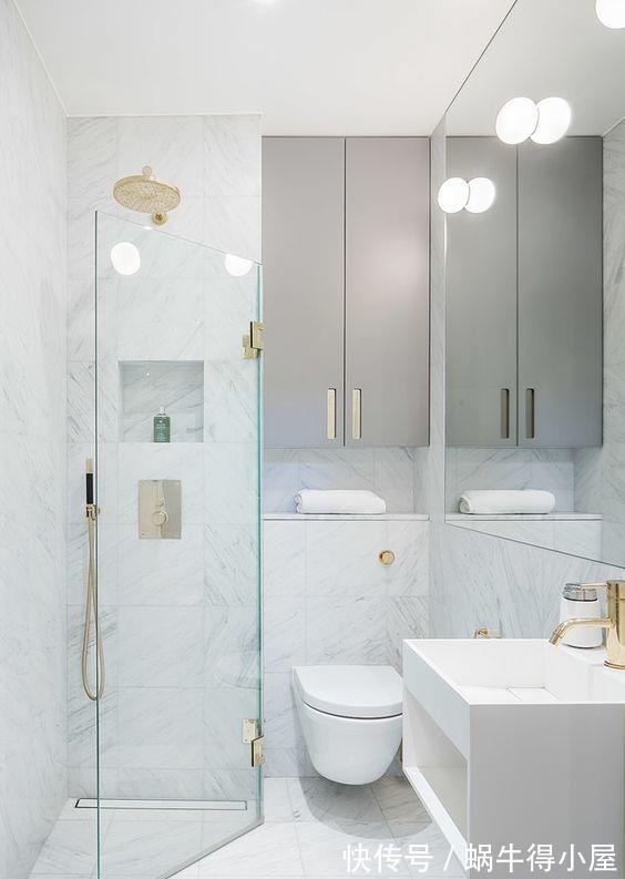 齐家栗子|4平米的小户型卫生间,做好格局划分,也能干湿分离