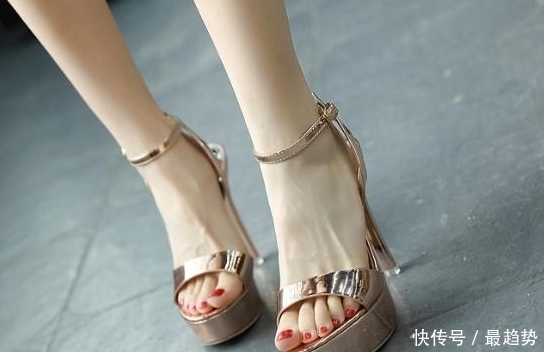 风情|性感百搭,清爽迷人!简约一字带鱼嘴高跟凉鞋小露风情