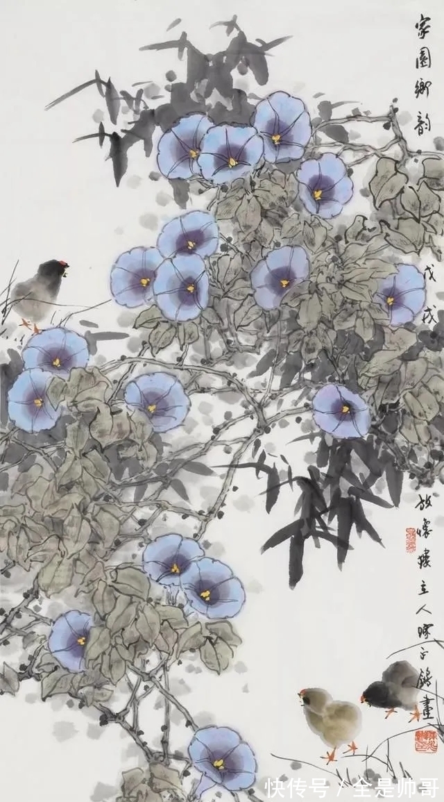 花鸟画|锵锵正气！陈永锵花鸟画