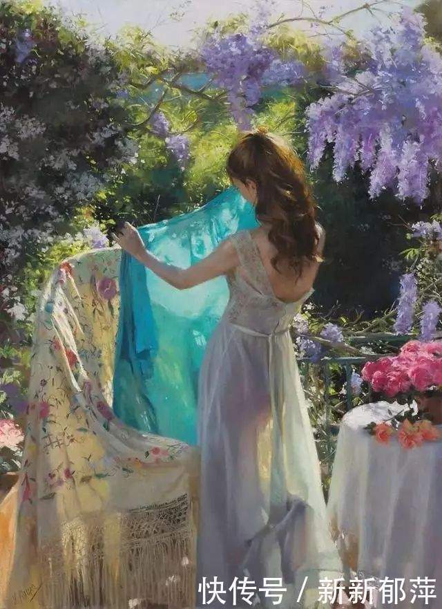 衬布#这位老画家笔下的人物身材,女人看了都羡慕!