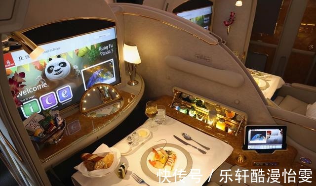 阿联酋航空|皇马双层专机有多奢华球员享私人浴室,美女空姐在机上酒吧服务