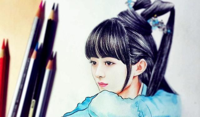 画家&她画30幅彩铅画,获赞3000万,网友羡慕,专家:全靠打印机