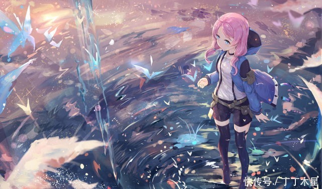 美图|二次元美图,明日方舟光影之间的晶莹剔透!