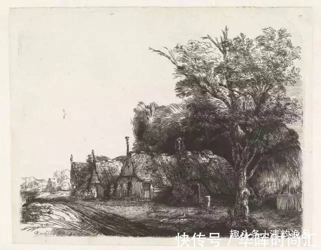 绘画史!欧洲17世纪最伟大的画家之一,伦勃朗素描作品欣赏