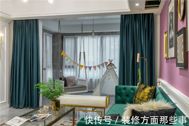 餐厅|94平现代风三居室，餐厅的设计有时尚迭起的精奢感