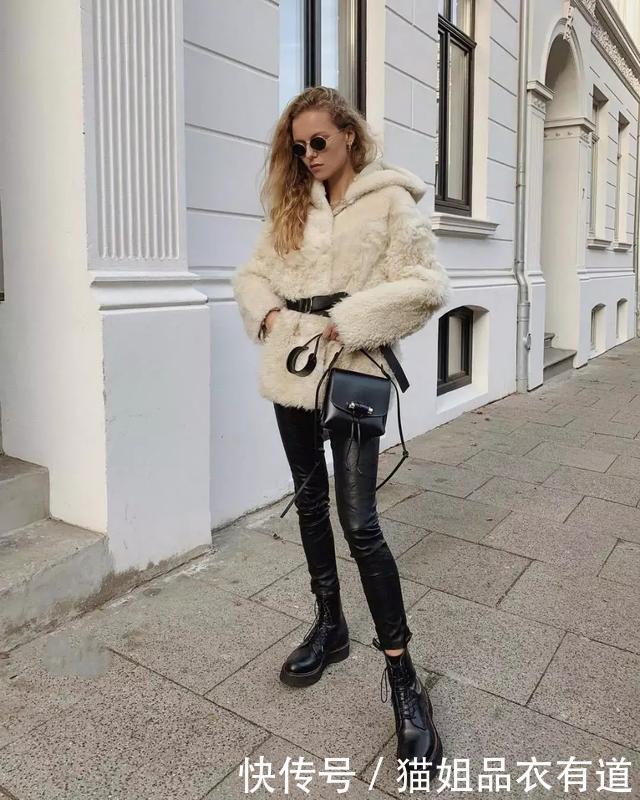 比羽绒服轻薄,比皮衣温柔,2021冬天羊羔毛外套火了,难怪人人都爱