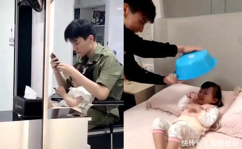 妹妹|二胎年龄差14岁是啥体验?送妹妹上学,哥哥努力扮嫩生怕被误会