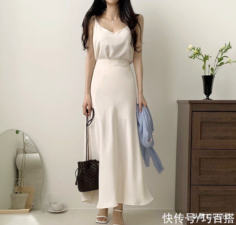 半身裙|马上到末伏了!是时候备起一件小吊带去刷街了,清凉又不会晒伤