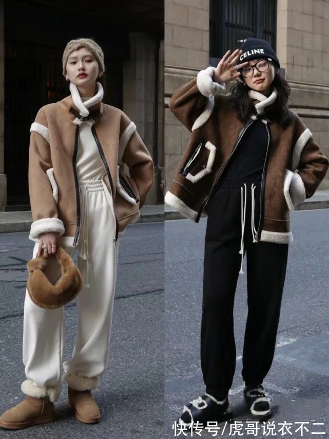 羽绒服 冬季外出这样穿,3个通用的搭配技巧,显高显瘦显腿长