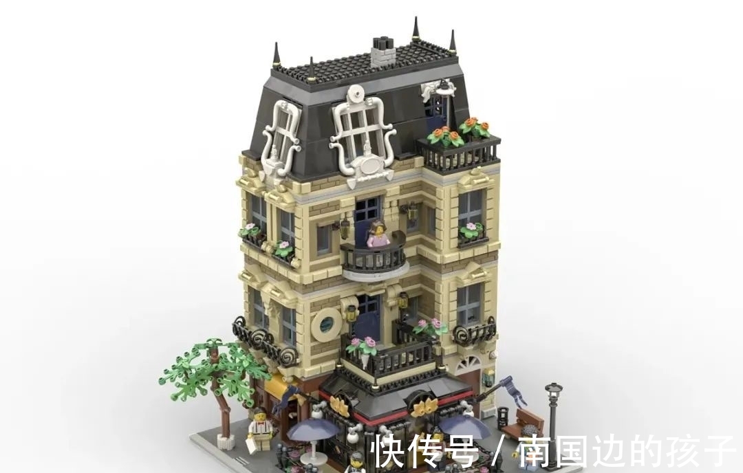 作品|乐高Ideas作品《公寓》获得10000票支持!