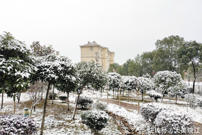 皖江|我爱你，皖江的雪景