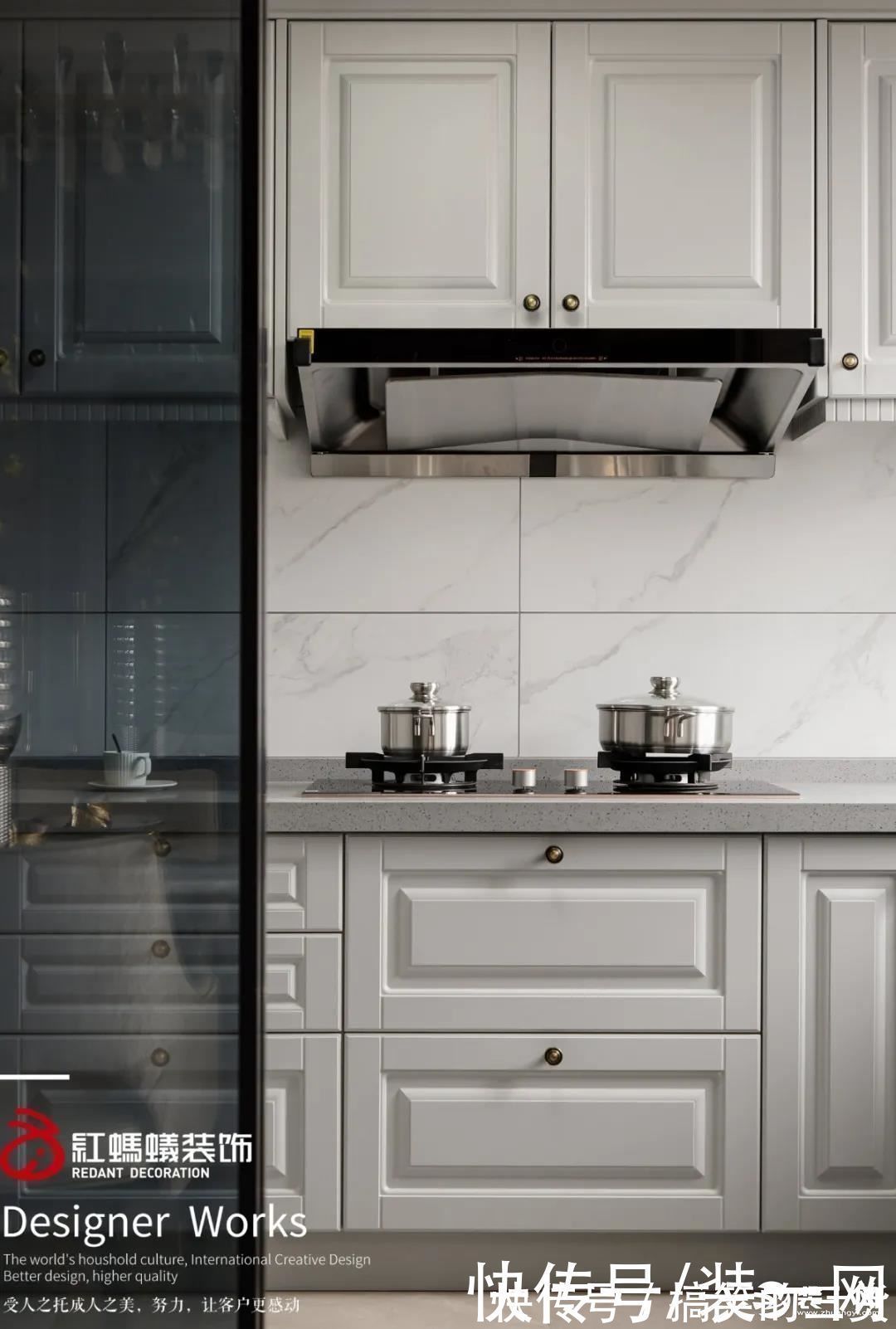 鉴赏|120平轻奢美式风格案例鉴赏，小资一族的情调生活