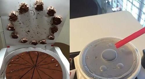 蛋糕|吃货什么时候最崩溃易拉罐环还可以忍,看到蛋糕我心疼了