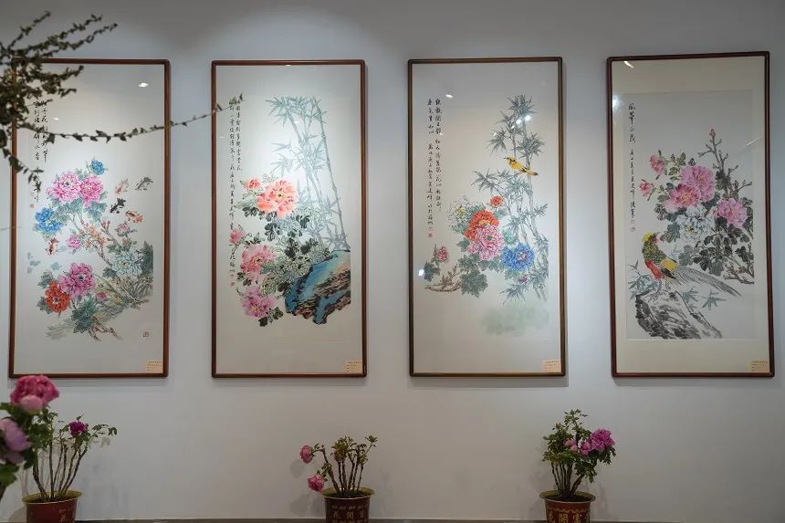 国色天香@唯有牡丹真国色,花开时节迎新春