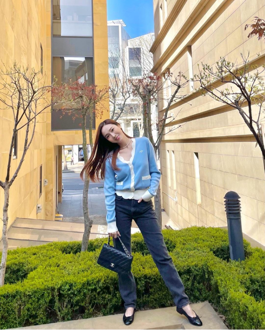 美姐|Jessica真的很懂怎么能穿的时髦又随性！