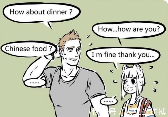 男孩子|非人哉九月和男孩子约会,对方全程讲英文,逼九月使出杀手锏