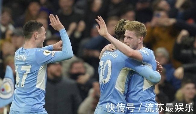 斯通斯|7-0！曼城7连胜领跑，终结19年尴尬纪录，德布劳内独中两元