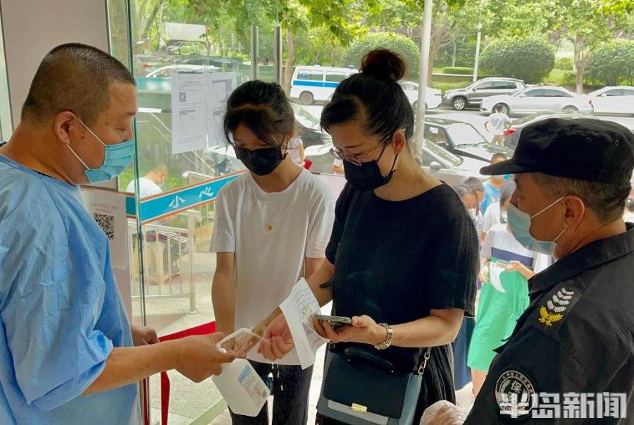 疫苗|青岛12~14岁儿童开打新冠疫苗,现场图片来了!