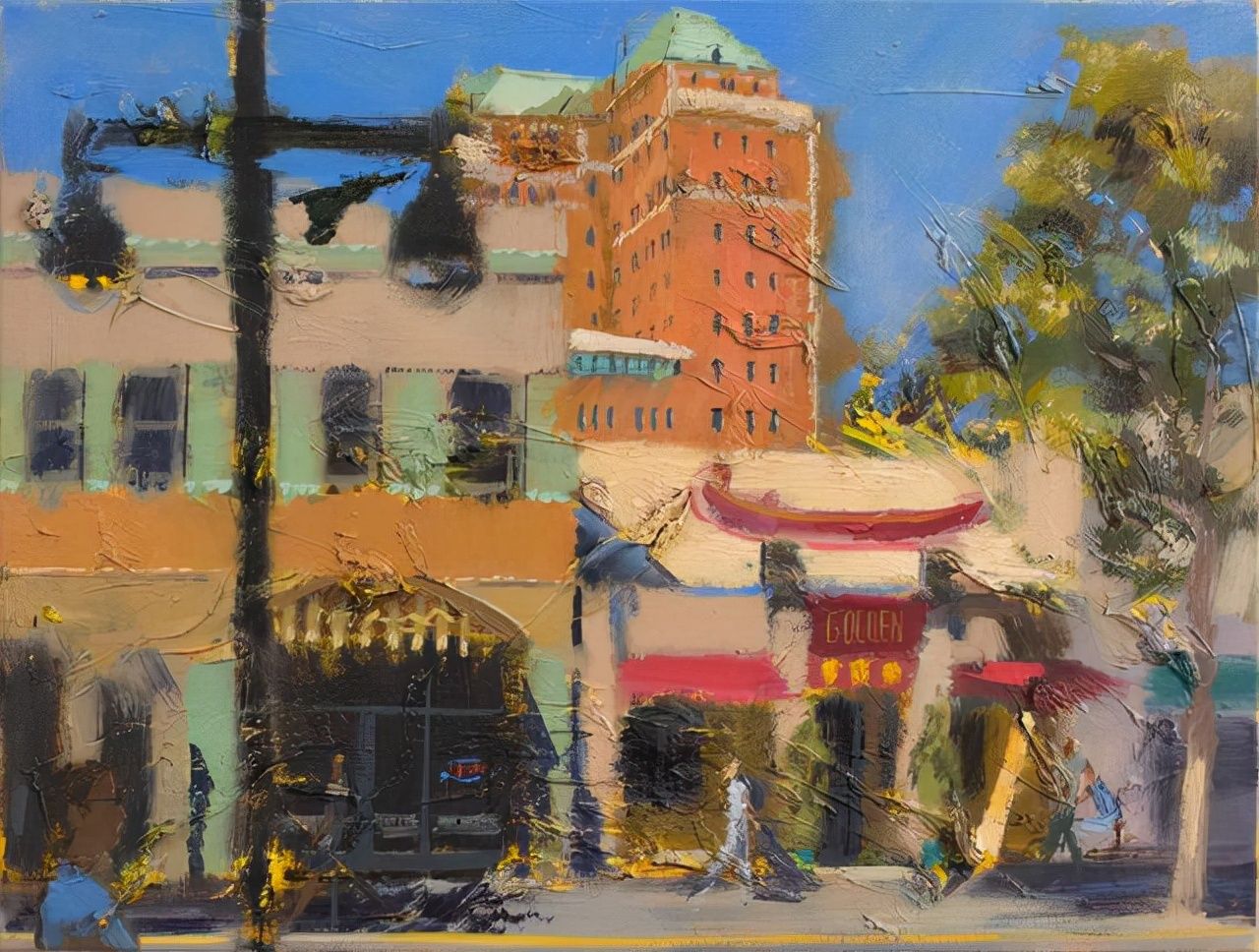 朦胧@他的画面中仿佛加上了一层滤镜！充满动感与朦胧美