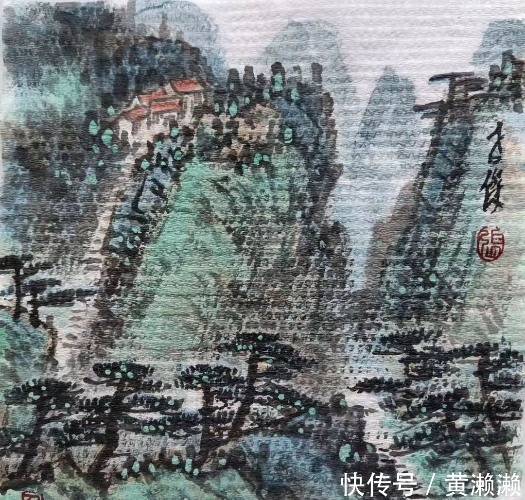 张世杰@美轮美奂诗意河山一实力派山水画家张世杰作品欣赏