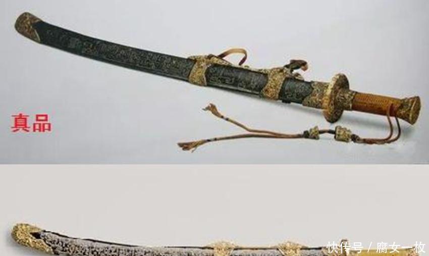 此刀为百炼钢打造|乾隆御用四宝刀 土豪、奢侈, 每把造价万两银, 只能说乾隆不差钱!