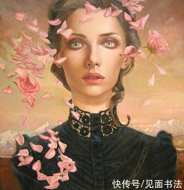  Kris|「愙斋书法」Kris Lewis肖像画欣赏