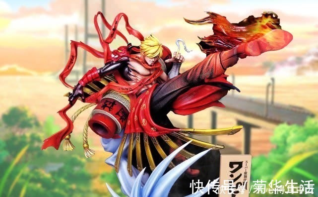 海贼王|海贼王2款山治战斗服的手办,当10个手办摆成一排,画面过于舒适