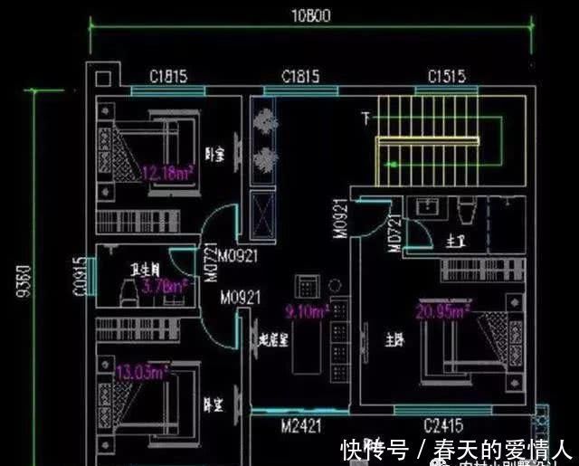 卧室|6套小户型农村别墅，精挑细选的爆款图纸，随便建一套都出彩