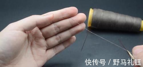 小技巧|不管多小的针眼,一根牙签就能搞定,又快又准0失误,太有用了