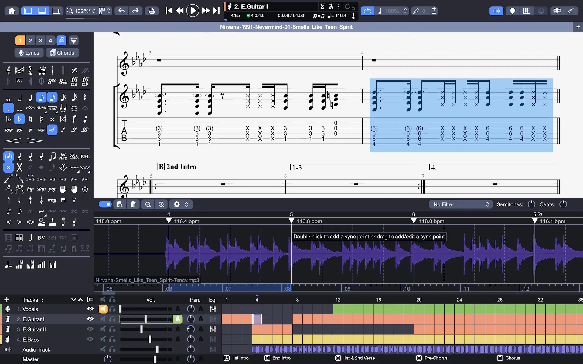 Guitar Pro for Mac v8.1.0.48 吉他编曲与音乐创作-下载否