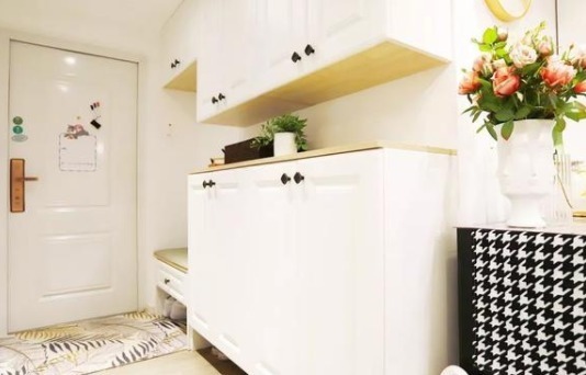 全身镜|90后夫妇58平米的家，全屋都是柜子，每个空间都好喜欢，精致漂亮