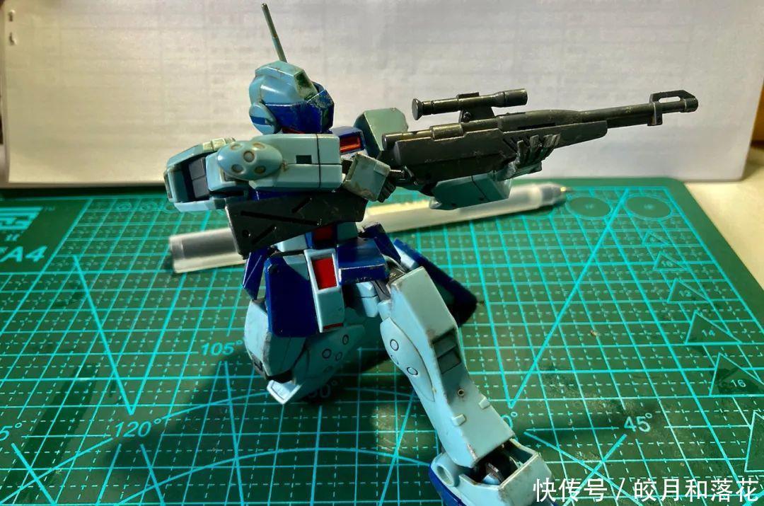 吉姆|高达模型秀狙击型吉姆,这回对味了!