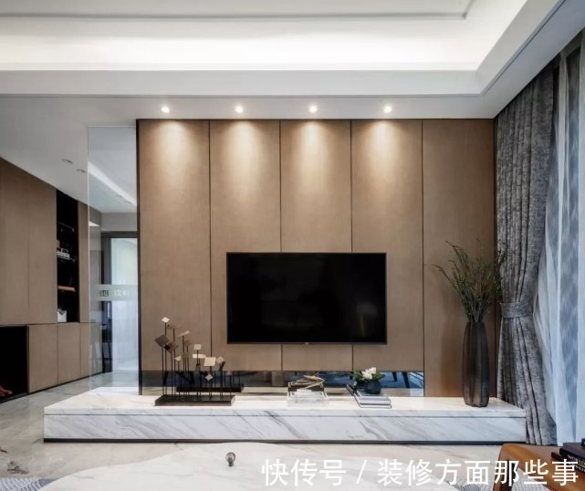 现代|100平现代简约风三居室,软硬装的设计都很漂亮!