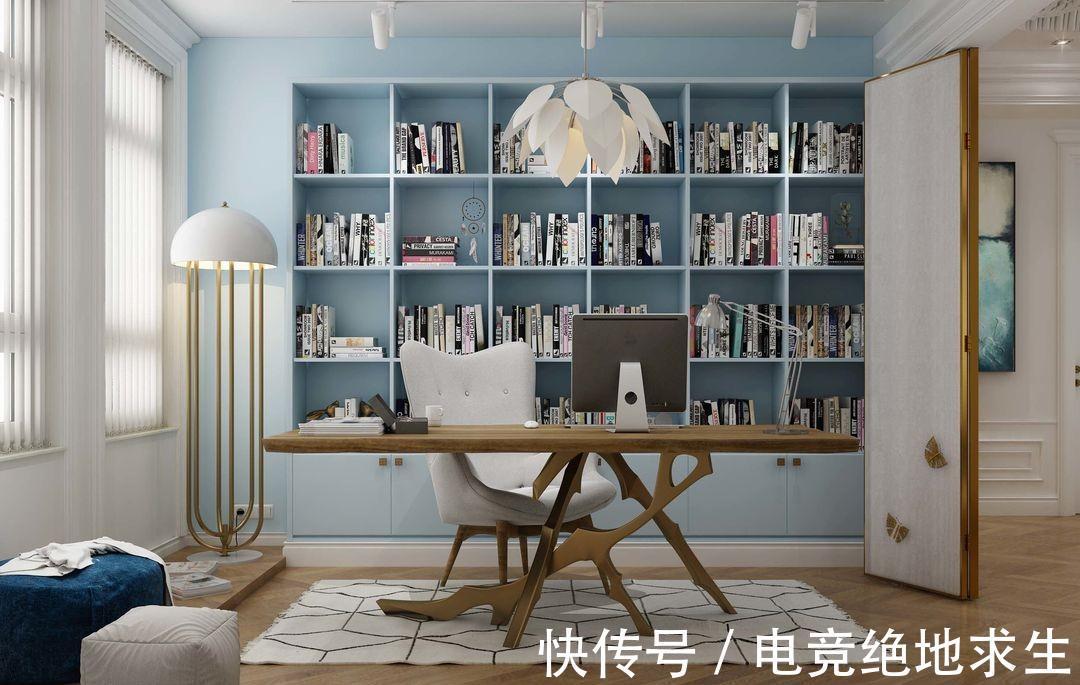 书房|用粉白装点生活,温柔了岁月更温柔了你我,这才是家该有的样子