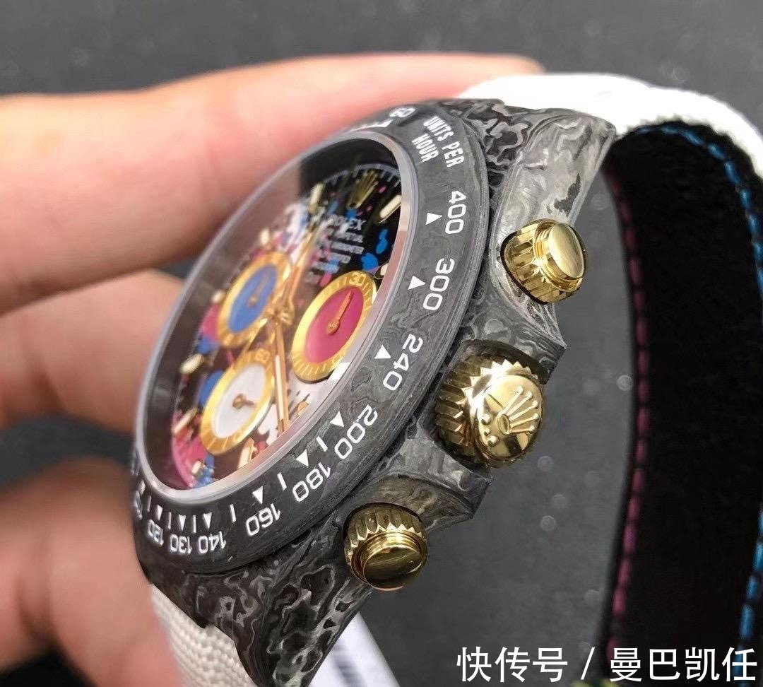 迪通|TW厂劳力士迪通拿DIW碳纤维定制手表能代替N厂版本吗?
