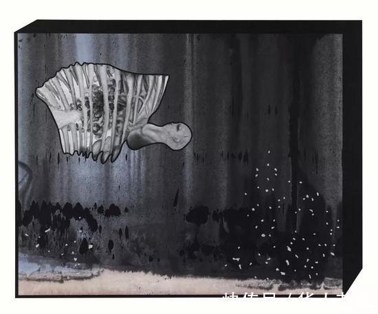 符号$皮道坚王非水墨:虚幻的存在