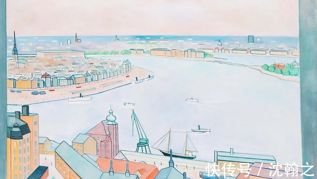 画家|瑞典富二代画家的北欧童话,莫兰迪色透着最清澈的纯真