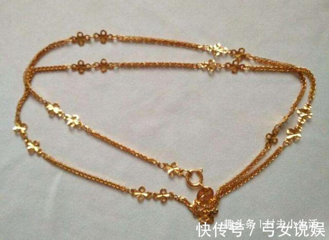 项链$黄金项链你在天天佩戴吗我也是才知道,看完涨知识,提醒家人